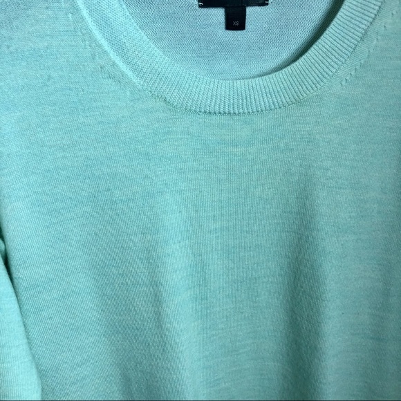 J Crew Mint Green Merino Wool Tippi Sweater Sz Xs - Picture 2 of 6